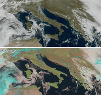 Le nouveau satellite météorologique européen Meteosat12 est plus prècis que l'ancien