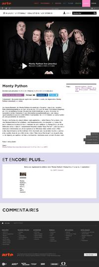 Monty Python live (mostly)