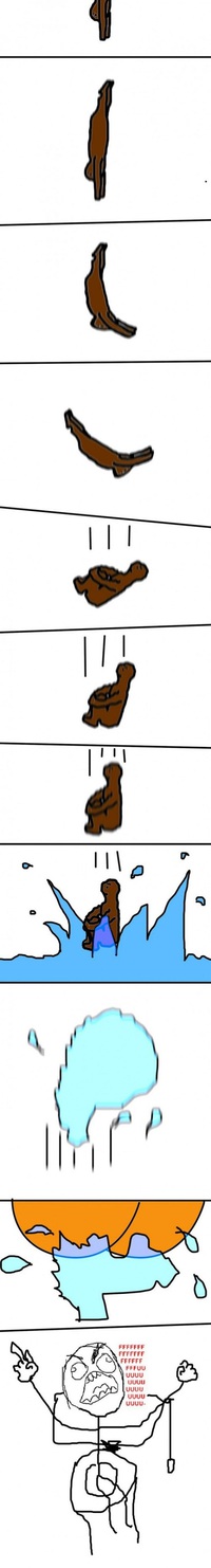 Le saut de l'ange