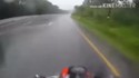 Un accident de moto 