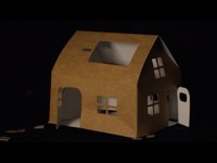 Une maison en carton