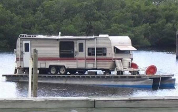 Un camping car flottant