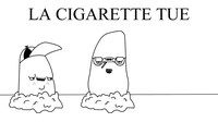 La cigarette tue - Albert De terre