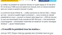 J'ai loupé ma vocation