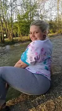 Scéance photo au bord de l'eau