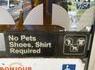 La French touch : Magasin sans animaux, pieds nus et topless
