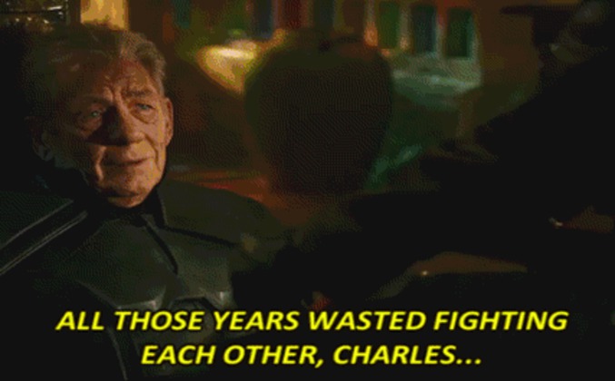 Magneto et Professeur X