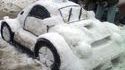 Coccinelle en neige