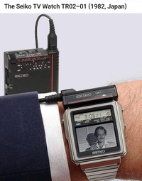 La montre télévision Seiko TR02-01