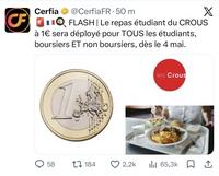 Repas étudiants 