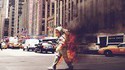 Astronaute en feu