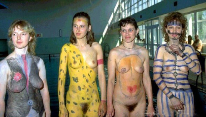 Body painting de moches...