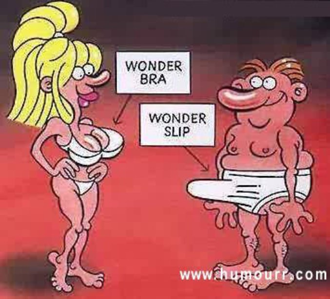 Après Wonder Bra pour Elles, voici Wonder Slip pour nous les hommes ! ;-)