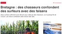 Interdire le surf pendant la chasse