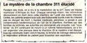 Le mystère de la chambre 311