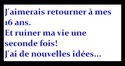 Si l'on pouvait tout recommencer