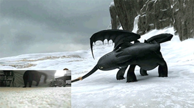 L'inspiration des mouvements pour "Comment entraîner son dragon"