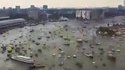Dans le port d'Amsterdam...
