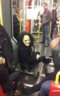 Jigsaw dans le métro