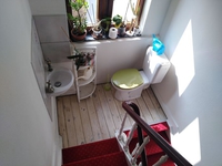 Toilettes dans un airBnb
