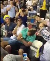 Ambiance dans les tribunes