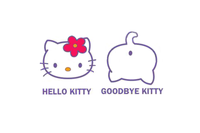 Goodbye Kitty.
