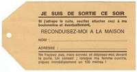 je suis de sortie