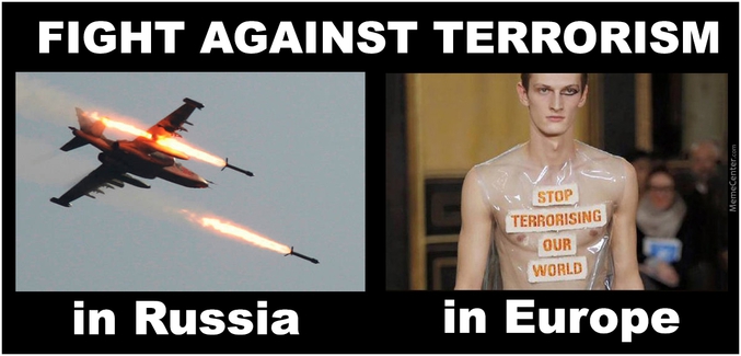 Parce que les terroristes font régner la terreur.