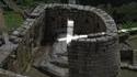 Photo composite du temple du soleil au Machu Picchu (2460m)