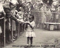 Un zoo en Belgique en 1958