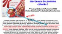 Les bonnes pommes au bon goût de fraise