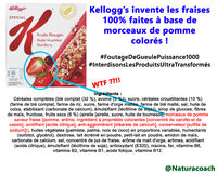 Les bonnes pommes au bon goût de fraise