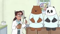C'est deux ours et un panda...
