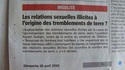 Tremblements de fesses