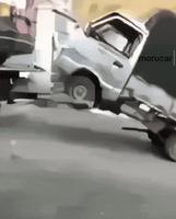 Camionnette pensant à Fernande