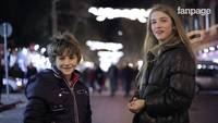 Les jeunes Italiens et une fille