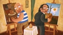 Comment Picasso et Dali voient un oeuf