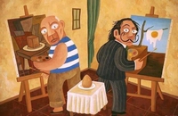 Comment Picasso et Dali voient un oeuf