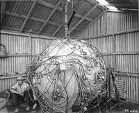 La 1ère bombe atomique "Gadget" (nom de code "Trinity")