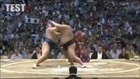 Un combat de sumo 