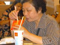 Une chinoise au mcdo