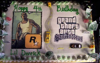 Gâteau GTA