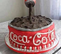 gâteau coca cola