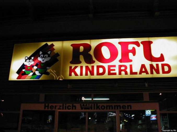 Rofl Kinderland, le pays de la bonne humeur.