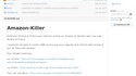 Amazon-Killer: Extension Chrome et Firefox pour chercher un livre sur Amazon et l'acheter dans une vraie librairie en France