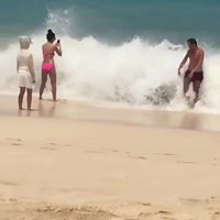 Faire une photo à la plage