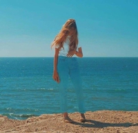 La femme plage