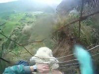 Sauvetage d'un mouton