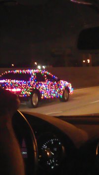 Voiture de Noël 