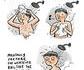 Les étapes de la douche matinale
